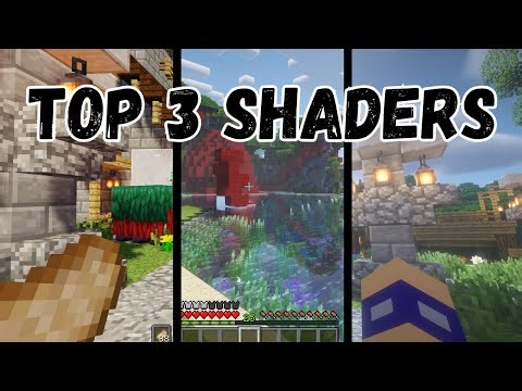TOP 3 MELHORES SHADERS PARA MINECRAFT 1.21.11