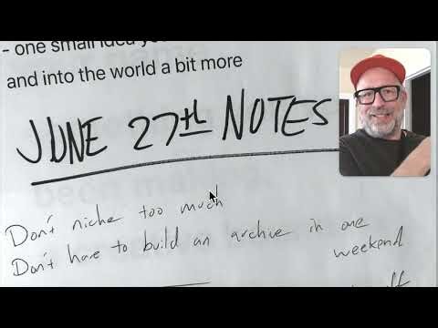 DON’T NICHE TOO MUCH, AND BUILDING YOUR ARCHIVE