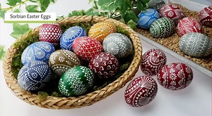 What are Sorbian Easter Eggs? How are they made & Who are the Sorbs?
