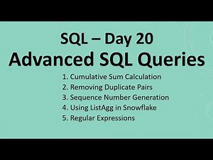 SQL Day 20: Advanced SQL Queries for Practice