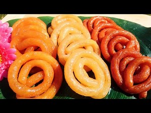 বাংলাদেশী জিলাপি ❤️ PERFECT JILEBI | Indian Sweet Instant Crispy Out, Juicy Inside No baking powder