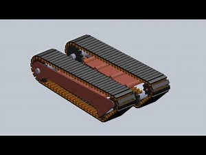 Solidworks 2016 - tank wheel mechanism