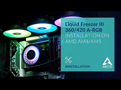 Liquid Freezer III 360/420 A-RGB – Installation on AMD