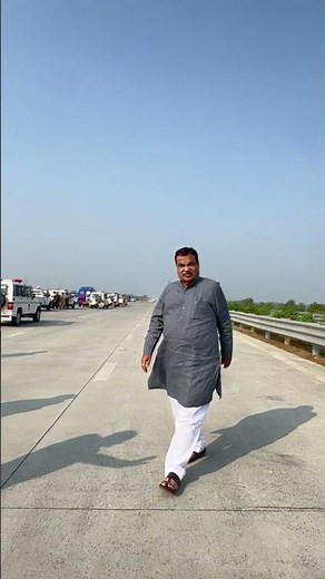 Inspection of Package 6 & 7 of the Greenfield Vadodara–Mumbai Expressway | Gujarat | Nitin Gadkari