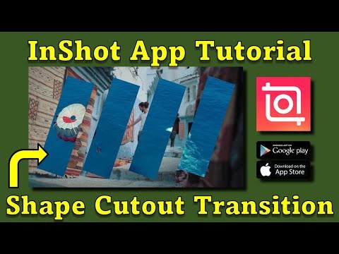 Shape Cutout Mask Transition Effect | InShot Tutorial 2025