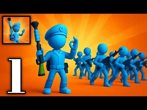 Plastic Army: Battle Simulator - Gameplay Walkthrough Part 1 - Replay