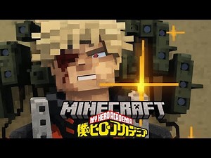 I Beacame Bakugo! Unleashing Explosion And Cluster In Minecraft My Hero Academia | Minecraft 1.20.1+