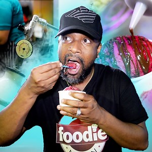 48K views · 580 reactions | Jadee tries Sorrel Flavored LIQUID NITROGEN Ice Cream for the first time at Sweet B's in the Queen's Park Savannah Food Court, in Port of Spain, Trinidad & Tobago  | Foodie Nation | Facebook