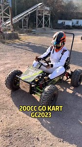 200cc off road go kart factory, one seat Dune Buggy, Adult all-terrain vehicle, 65km/h, chain drive for rental business kart #gokart #buggy | Yang Emily