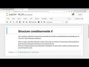 (14/32) Structure conditionnelle if