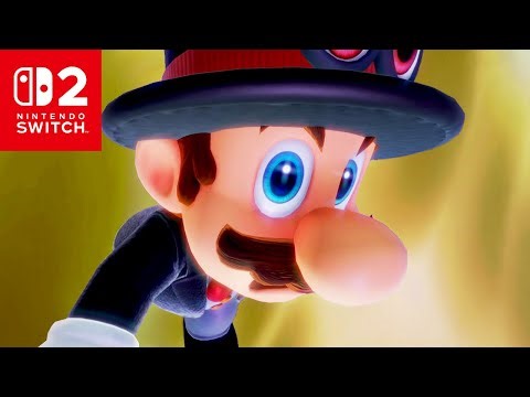 Super Mario Odyssey (Nintendo Switch 2) - 100% Walkthrough Part 7 - Lake Kingdom Courtyard's Secret