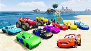 Videos de el Hombre Araña - Spiderman Y Superheroes En Desafíos De Carros - Rayo mcqueen En carreras | Juegos De Carros Y Motos 360