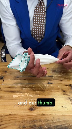 Three Ways to Fold a Pocket Square