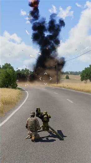 “T-55 vs TOW Missile 💥 One Shot Impact – ARMA 3”