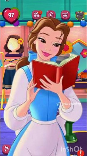 bella Makeover - Angela #viral #cosplay​ #trending #shorts #angela2 #disney #bella #princess #shorts