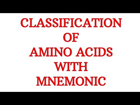 Classification of Amino acids with Mnemonic || #Biochemistry