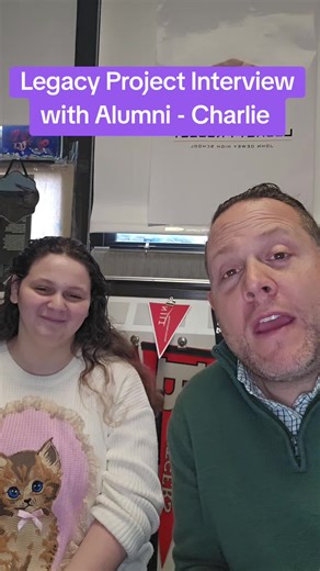 Legacy Project Interview with Alumni Charlie discussing her future career as a Teacher #csi #teacher #mentalhealth #friends #cuny @College of Staten Island @College of Staten Island