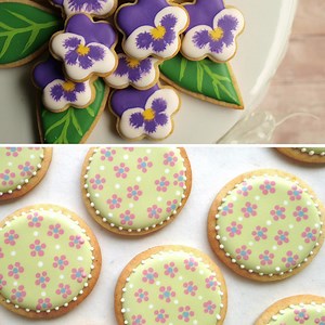 2.1M views · 1.8K reactions | Here are a couple of floral cookie...