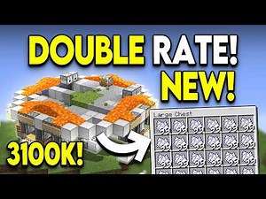 Minecraft BEST *NEW* BONEMEAL Farm 1.21 - STACKING!