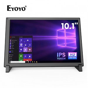 Eyoyo 10นิ้วหน้าจอจุดสัมผัส HD 1280X800 Portable IPS Screen จอภาพ HDMI Monitor แบบพกพาหน้าจอราสเบอร์รี่พายหน้าจอ Capacitive สำหรับ PS4สวิตช์แล็ปท็อปราสเบอร์รี่ Pi 4B 3B   3A 3B   2B B   | Lazada.co.th