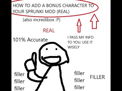 (Captions) How To Add Bonus Character In Your Sprunki Mod!