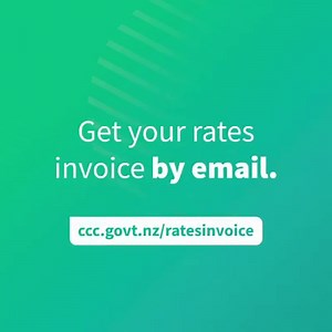 📩 Go paperless and be into win! 📩 Sign up to get your rates invoice by email before 13 November 2020 and go in the draw to win a month membership to He Puna Taimoana. We’re also giving away an entry pass to He Puna Taimoana to five people who register to get their rates invoice by email and comment below. To register, all you need to do is: 1. Sign up to get your rates invoice by email - ccc.govt.nz/ratesinvoice You’ll need your reference number and document number from the front of your most 