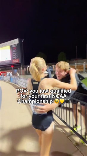 ALL THE FEELS 🥹 #trackandfield #ncaa #athletics #track #sports