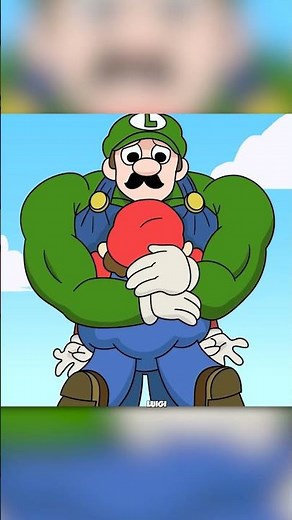 Mario and Luigi became muscular thanks to mushrooms"
