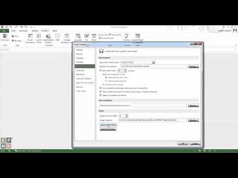 How to Clean Cache in Microsoft Project 2013 by EPMA