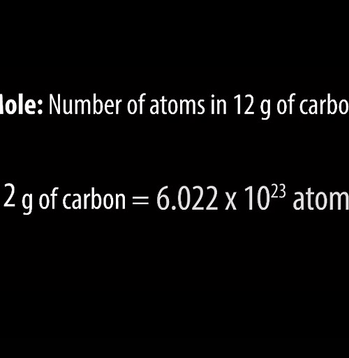 The basics of a mole! ⚛️ #science #physics #basic #avogadrosnumber #mometrix #learn #study #atoms #learnwithme