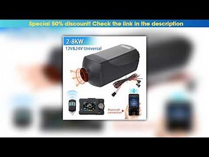 Hot Picks 4pcs 5KW 8KW Diesel Air Heater Bluetooth Control 12V Diesel Heater with Remote Control Ha