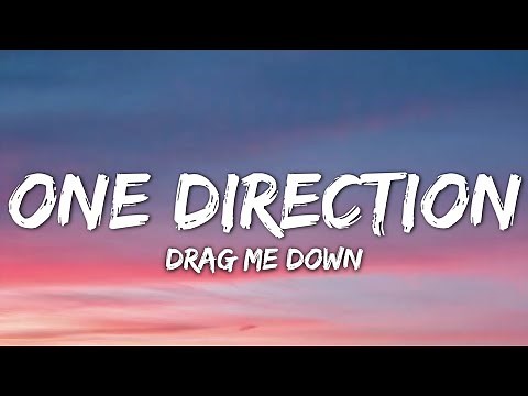 One Direction - Drag Me Down (Lyrics)