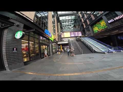 MBTA Green Line from North Station to Park Street in 4K, 2025 Aug 17