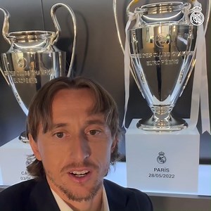 🤳 Here's what Luka Modrić had to say after extending his contract! 🤩 ¡El mensaje de Luka Modrić tras su renovación! #Modrić2023 | Real Madrid C.F.