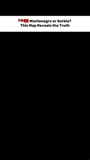 facelessgrind | 🇲🇪 Montenegro — a small nation with a complex identity. From Serbs to Montenegrins, Bosniaks to Albanians — each color on this map tells a... | Instagram