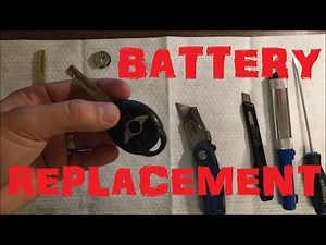 Remplacer la pile de la clé sur Mini Cooper