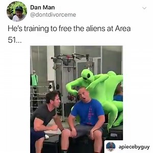 958K views · 6.6K reactions | Those Area 51 guards have no chance. | Mandatory | Facebook