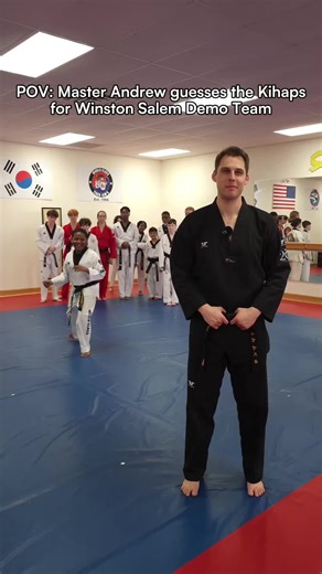 The team has been working hard getting ready for the demo competition this March at the Tiger Kim’s Tournament… So we ended practice with something fun. Master Andrew tried to guess each student just by their kihap. 😂 The 2026 Tiger Kim’s Family Festival Tournament is happening March 21 at Forsyth Country Day School. Forms. Breaking. Sparring. Demo. Early registration ends March 7. Final registration ends March 14. Sign up today at www.tigerkimsevents.com #tigerkims #taekwondo #demoteam #guesst
