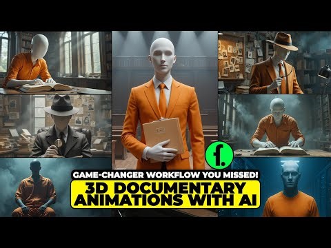 How To Create 3D Documentary Animations With AI — 100% FREE Game-Changer Workflow You Missed!