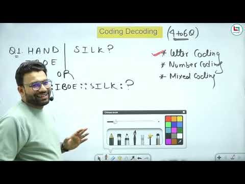 Coding-decoding lect- 01 by piyush Varshney sir| coding decoding by piyush sir Reasoning playlist