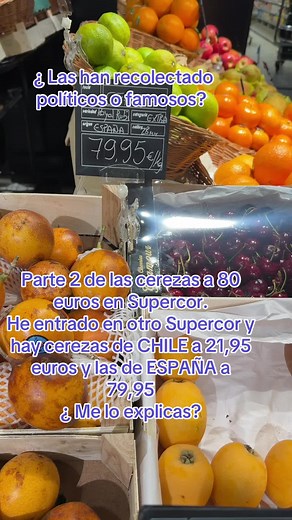 Cerezas a 80 euros el kilo: ¿Precio Justificado en Supercor?