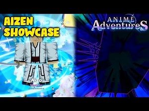 AIZEN SHOWCASE IN ANIME ADVENTURES!