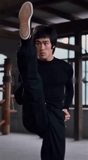 Bruce Lee High Kick Training | Stable Output and Precise Every Time | Sora AI