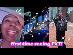 FIRST time seeing TXT! (TXT LAST US STOP VLOG)