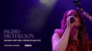 9.2K views · 57 reactions | It's not too late to watch Ingrid's Holiday Hop! Make it a Christmas-morning tradition or press play at your holiday party, now thru Jan 11 on Veeps✨Purchase the Series Pass to watch Holiday Hops past and present: 2025, 2024, 2023, and 2022! https://veeps.events/ingridmichaelson | Ingrid Michaelson | Facebook