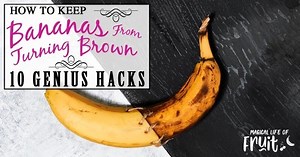 How To Keep Bananas From Turning Brown | 10 GENIUS HACKS