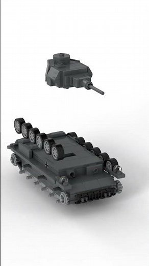 The Lego Panzer III by Brick By Deisgn