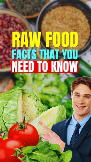 177K views · 2.5K reactions | Raw Food Facts That You Need to Know 𣏕‼...