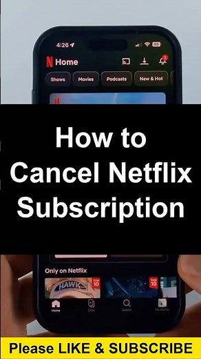 How to Cancel Netflix Subscription - iPhone, Android, Samsung