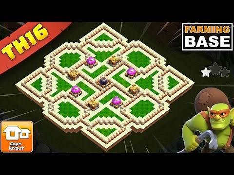 Best TH16 Farming Base Link! Anti-Hybrid + Anti-Electro Dragons